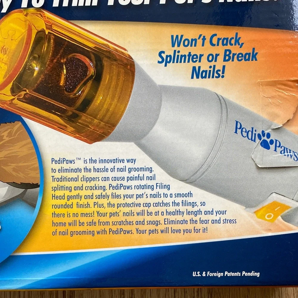 Pet Nail Trimmer - White with Amber Guard